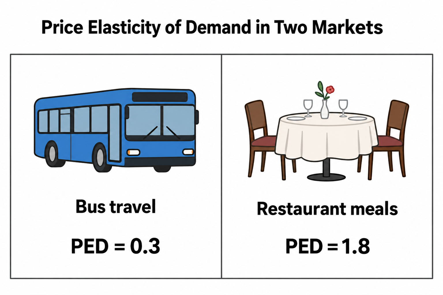 Diagram for question 10: The government wants to place an indirect tax on one of the two markets shown. Its aim is to raise revenue…